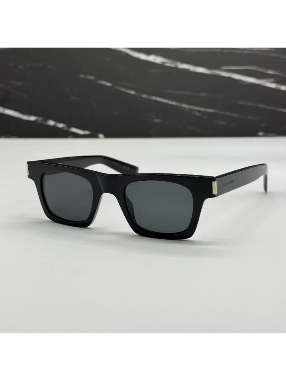 NWT Saint Laurent SL719 001 Black Unisex Sunglasses